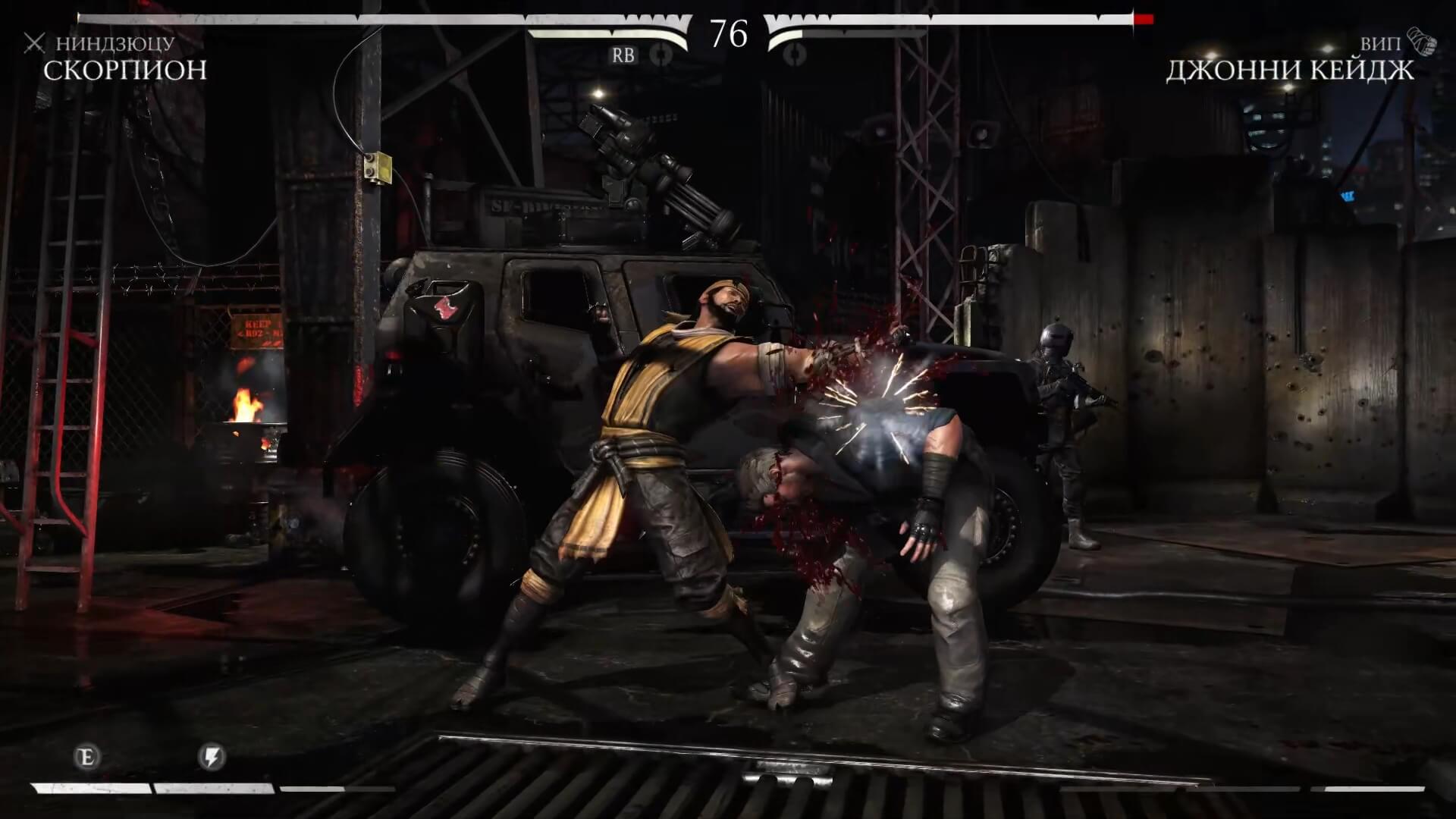 Mortal Kombat X - геймплей игры Windows